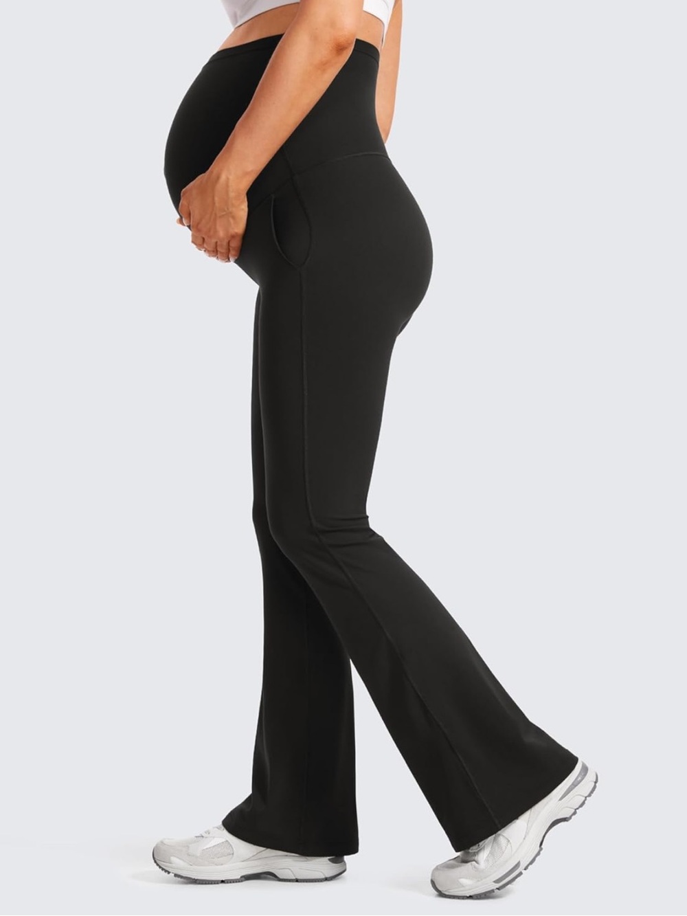 CRZ Yoga butterluxe maternity flare leggings